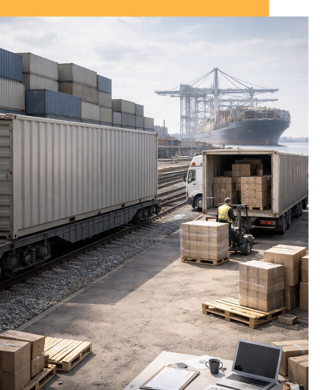 Мультимодальные перевозки грузов по миру от 46197 руб