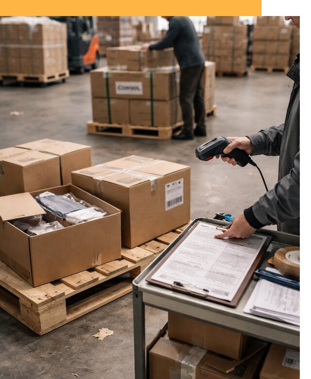 Сборные грузы из Китая: доставка, склад и таможня от 18479