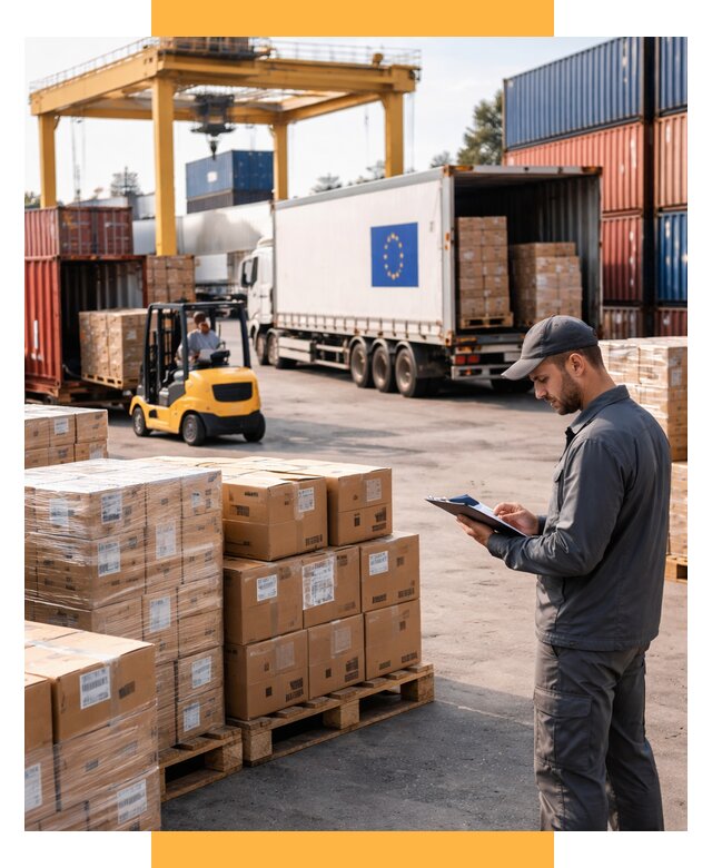 Доставка грузов из Европы от 12319 р., логистика СетСервис-Мрз