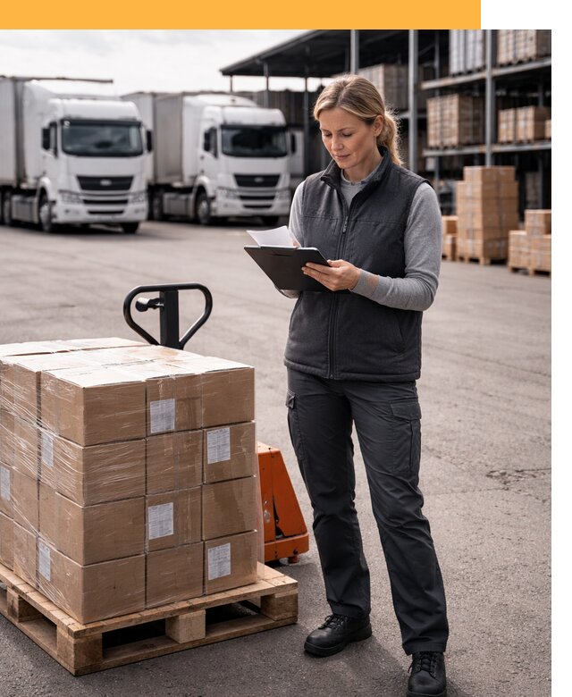 Доставка грузов из Европы к дверям клиента от 12319 руб