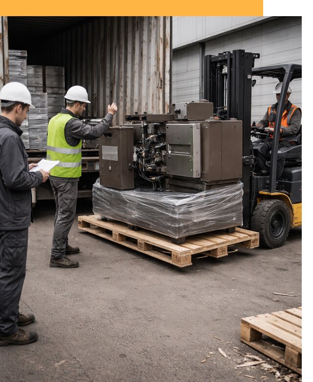 Доставка промышленного оборудования из Европы от 46197