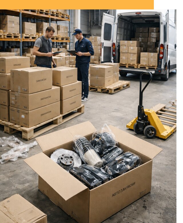 Доставка автозапчастей из Европы от 12833 руб быстро и надёжно