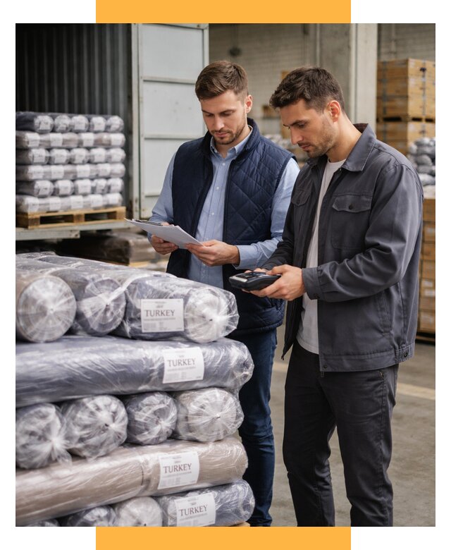 Доставка текстиля из Турции от 46197 р. под ключ, СетСервис-Мрз