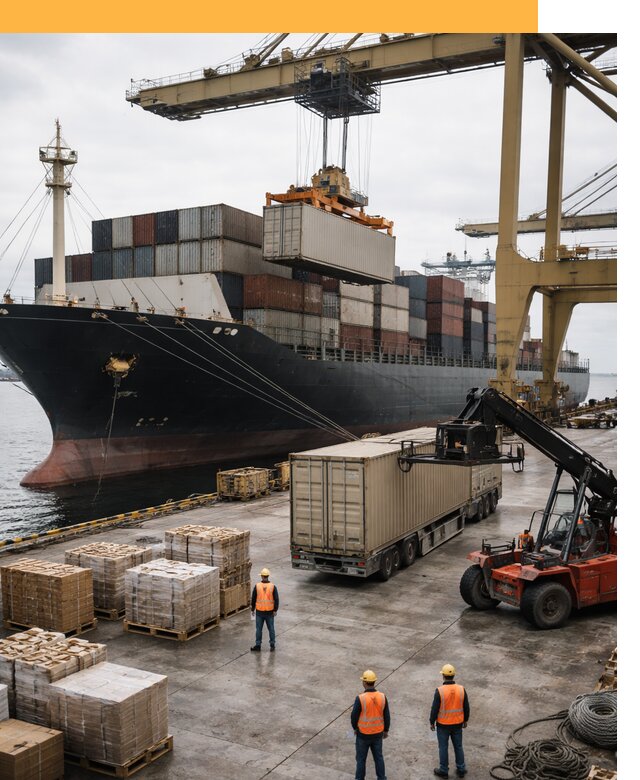 Морские перевозки из Индии: доставка FCL/LCL, таможня от 123192