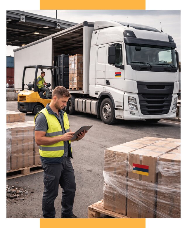 Автоперевозки из Армении от 97527 р. — услуги СетСервис-Мрз