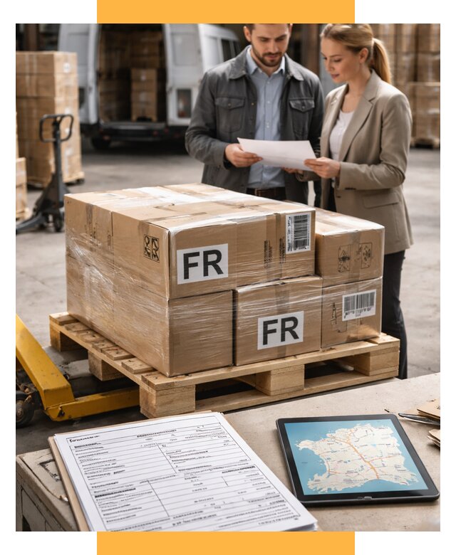 Доставка грузов в Францию от 25665 р., логистика СетСервис-Мрз