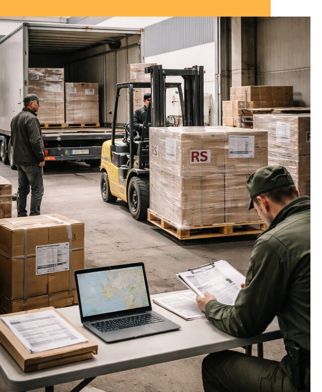 Доставка грузов в Сербию от 46197 руб, международные перевозки