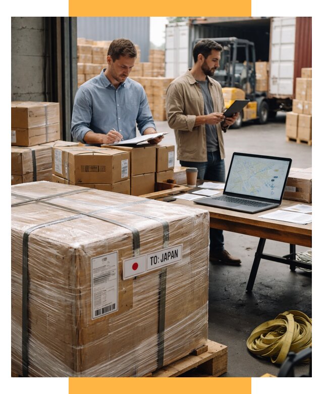 Доставка грузов в Японию от 25665 р., логистика СетСервис-Мрз