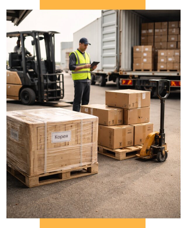 Доставка грузов в Корею из России от 35931 р. | СетСервис-Мрз