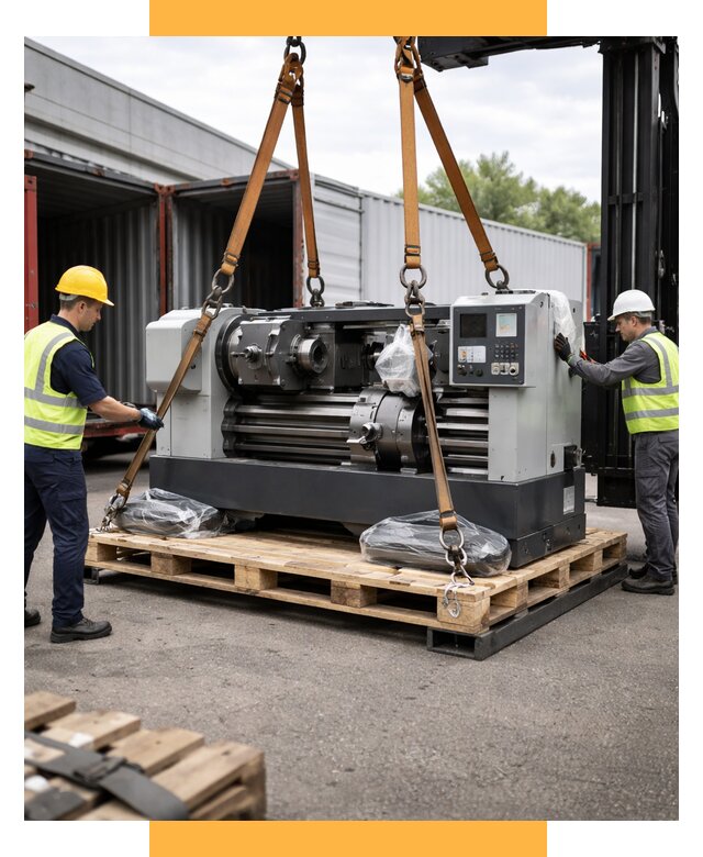 Перевозка станков и таможня от 61596 р. | СетСервис-Мрз логистика