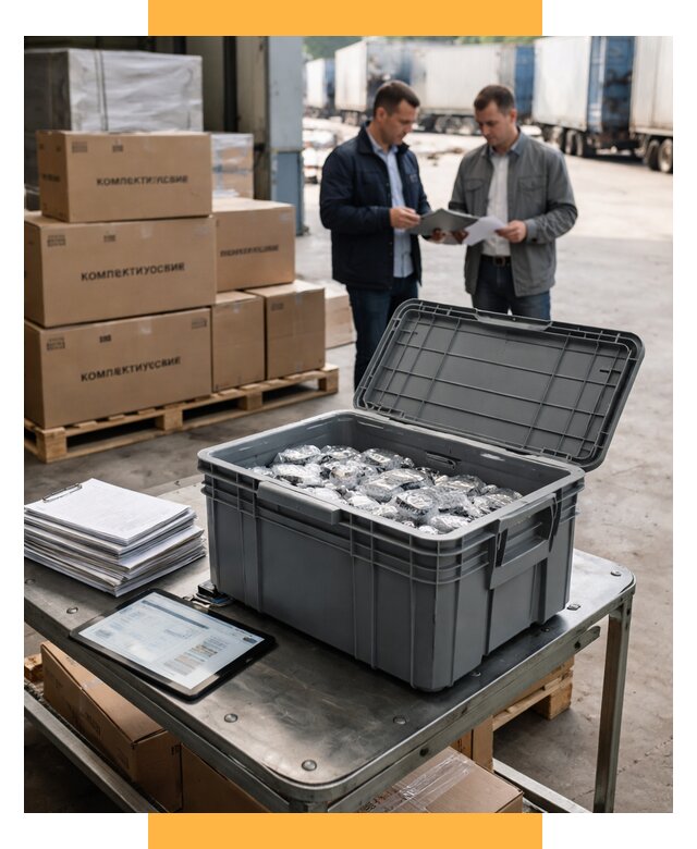 Перевозка комплектующих из Китая от 6673 р. | СетСервис-Мрз