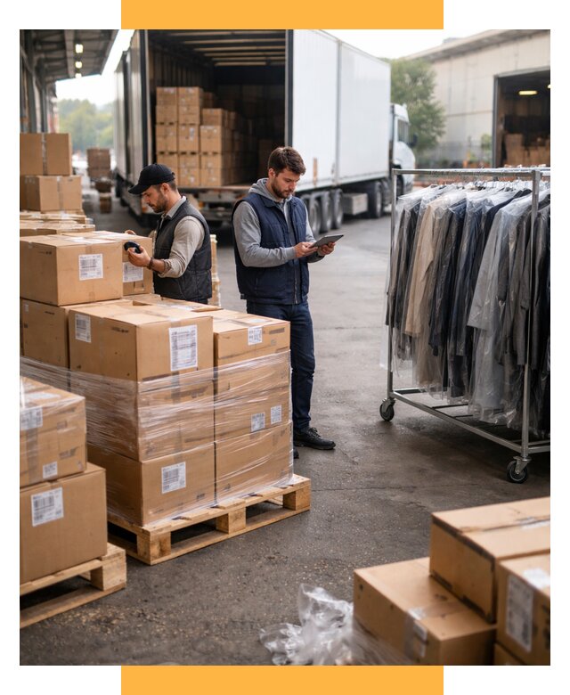 Перевозка и доставка одежды из Китая от 7700 р., СетСервис-Мрз