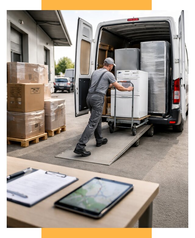 Перевозка бытовой техники от 6673 р. - логистика СетСервис-Мрз