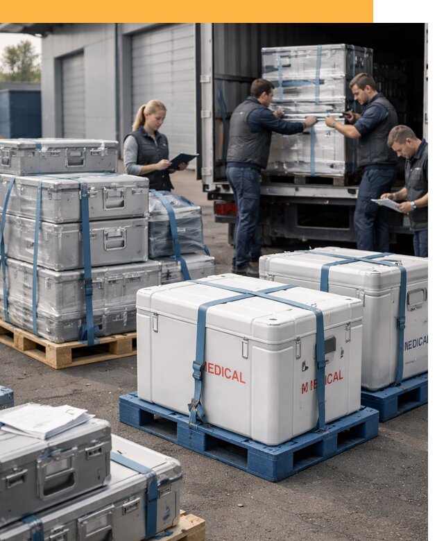 Перевозка медицинского оборудования по всему миру от 15399 руб