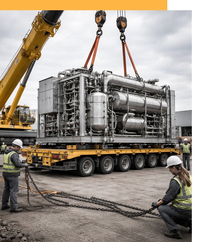 Перевозка тяжеловесных грузов по миру от 153990 руб