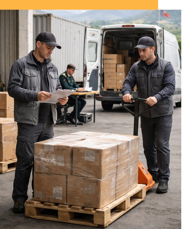 Доставка грузов через Армению, быстрая таможенная очистка от 25665