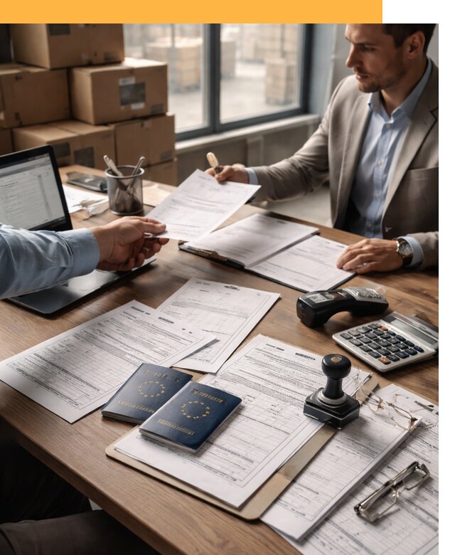 Таможенное оформление грузов из Европы от 8726 руб