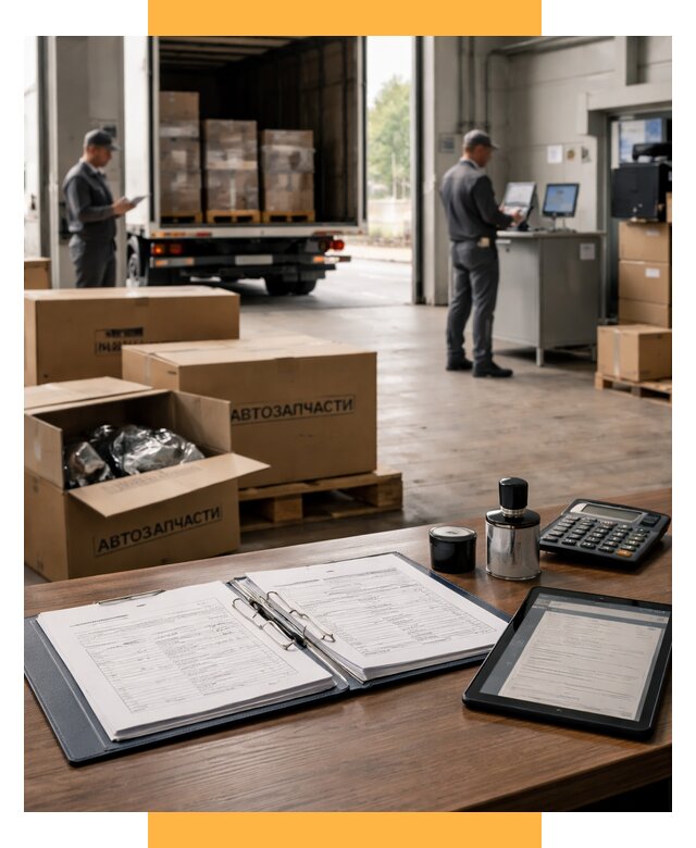 Таможенное оформление автозапчастей под ключ от 8726 р., СетСервис-Мрз