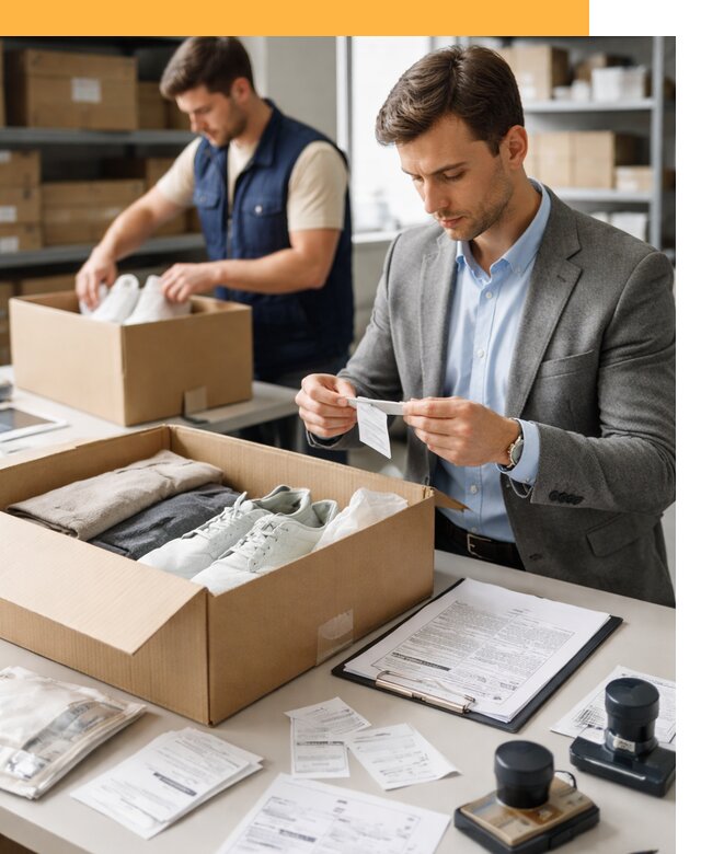 Таможенное оформление одежды и обуви по выгодной цене от 6673 руб