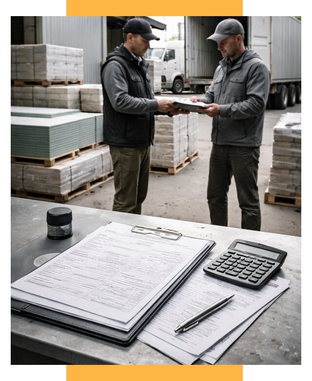 Таможенное оформление стройматериалов от 8726 р. | СетСервис-Мрз