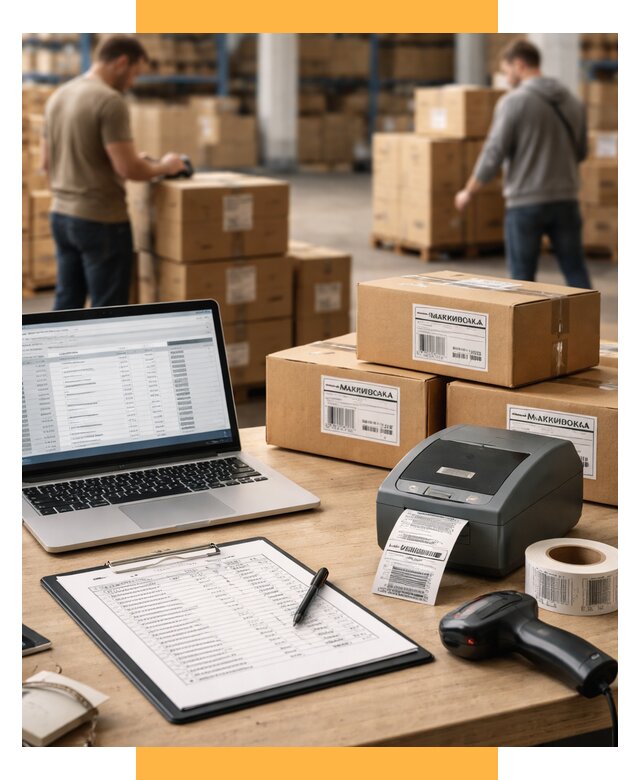 Маркировка импортных товаров от 4620 р. под ключ, СетСервис-Мрз